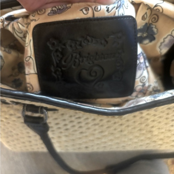 BRIGHTON Raffia handbag. This beautiful bag is in like-new condition. - Picture 6 of 7